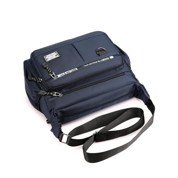 Borsa a tracolla Oxford di design Borsa a tracolla di lusso a tracolla singola con tasca multistrato casual da uomo di grande capacità 6