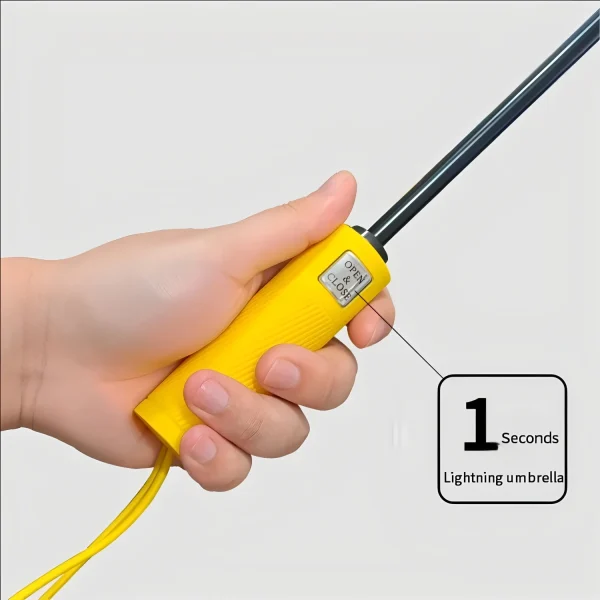 Superficie per ombrellone super grande a doppio strato tripla piega da 125 cm più produttore di ombrelli pieghevoli da uomo con protezione solare in vinile 6