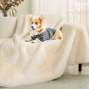 Calde coperte in cashmere di visone artificiale per letto Coperta di lusso in pelliccia sintetica super morbida Copridivano Coperta soffice a doppio strato 1