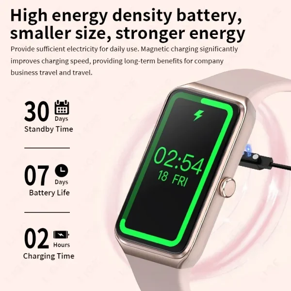 Xiaomi Nuovo 1.47 ''HD Smart Watch Donna Sport Fitness Bracciale Termometro Monitor sanitario Smartwatch da donna impermeabile per Xiaomi 5