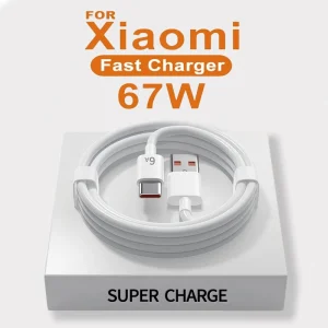 Per Xiaomi Originale 67W USB Super Veloce Adattatore di Alimentazione del Caricatore Mi 12 11 6A Tipo C Cavo POCO X5 X4 Pro Redmi Nota 9 10 11 Ricarica 1