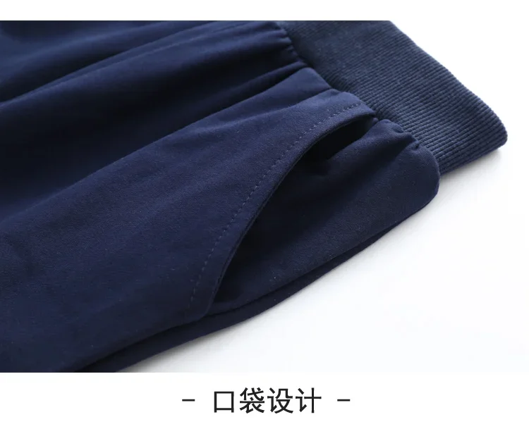 Autunno Inverno Bambini Ragazzi adolescenti Pantaloni sportivi casual Pantaloni in pile Pantaloni da jogging per bambini Pantaloni sportivi larghi Vestiti caldi per ragazzi 3