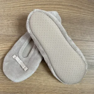 Pantofola da casa da donna inverno caldo scarpe da pavimento per interni piatto soffice pigro femminile casa nera ballerina pantofola calzini danza infradito 1
