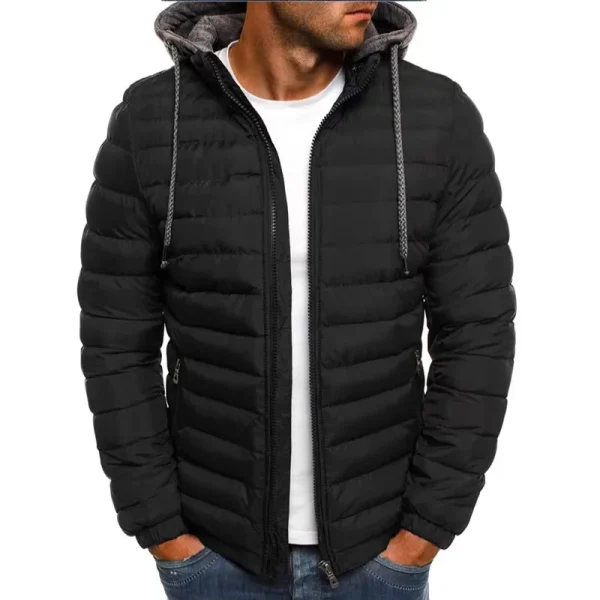 2024 autunno e inverno maschile cappotto allentato abbigliamento Outdoor abbigliamento sportivo Casual moda Streetwear stile giacca con cerniera calda con cappuccio