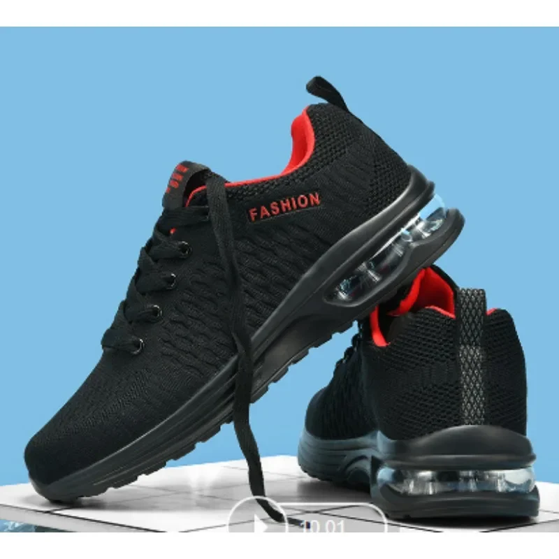 Scarpe antinfortunistiche moda stivali da uomo scarpe antinfortunistiche con punta in acciaio scarpe da lavoro antiforatura da uomo scarpe da ginnastica stivali da lavoro indistruttibili maschili 4