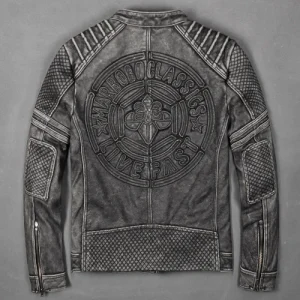 Moda vera pelle di mucca uomo Vintage moto Bomber cappotti e giacche abbigliamento uomo Veste Homme 2023 2335 1