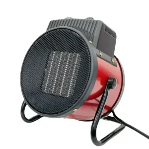 Riscaldatore elettrico industriale portatile da 3000 W Termostato da 220 V Scaldino d'aria Radiatore Calore rapido 3 marce Regolazione Protezione da surriscaldamento 1