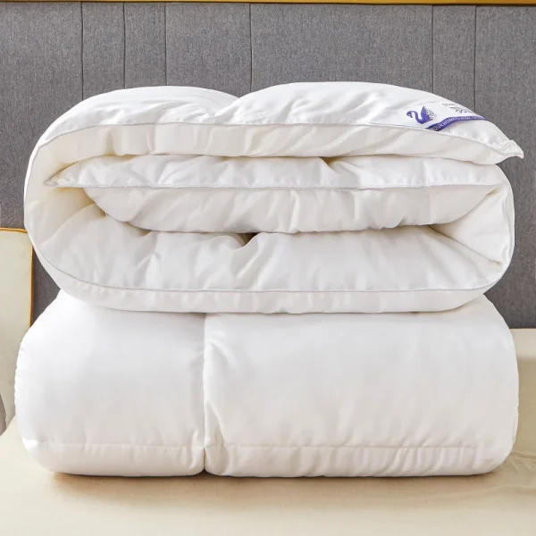 Trapunte bianche per letto Trapunte rinfrescanti per tutte le stagioni Biancheria da letto quattro stagioni Trapunta per letto matrimoniale Tessili per la casa 150 * 200 * 1pz 3