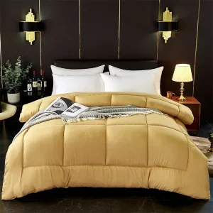 Slanket Flannel Fleece Soft Adult Bed Reversible Coverless Duvet Microfiber Soft Bed Quilt for All Seasons Machine Washable 1