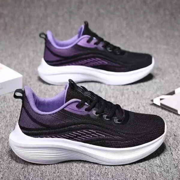 Nuove scarpe da corsa casual da donna 2025 - Mesh antiscivolo traspirante alla moda per l'escursionismo estivo e il tennis Opzione di coppia 4