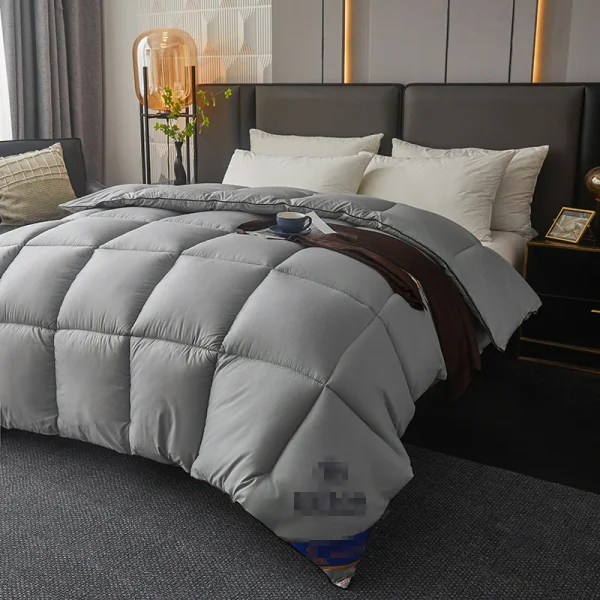 Piumino per hotel 95 Trapunta in piuma d'oca bianca Trapunta estiva fresca Copripiumino airable Trapunta primaverile e autunnale Trapunta invernale 5