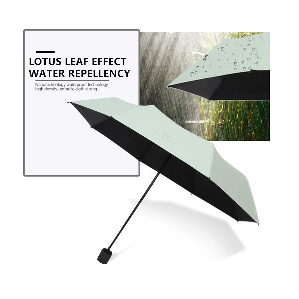 Ombrelli Ombrelloni Cartoon pioggia e soleggiato manualmente piegato ombrelloni portatili per studenti Accessori parasole Attrezzatura da esterno 4