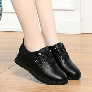 Scarpe da mamma Scarpe sportive comode e non stanche bianche da donna in primavera e autunno Scarpe casual da viaggio Scarpe con suola morbida da donna 1