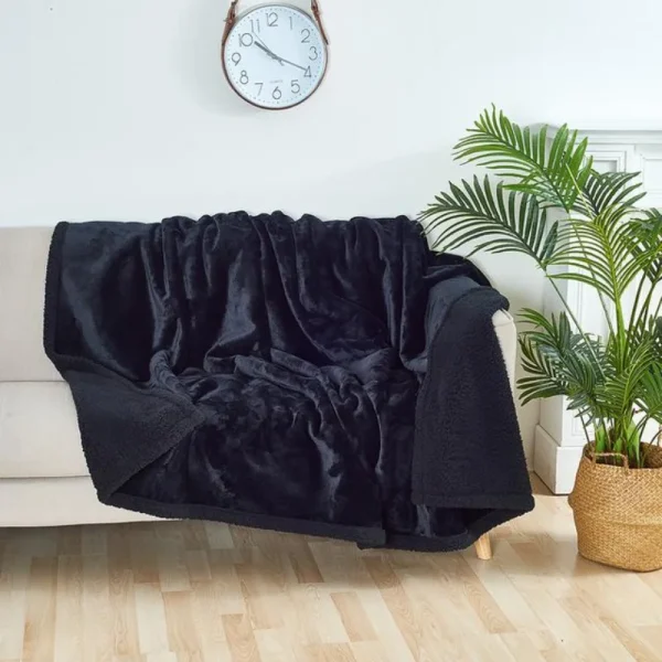 Coperta per coppia soffice premium impermeabile al 100% addensata king size morbida e pelosa coperta calda regalo romantico accogliente casa Dropshipping 4