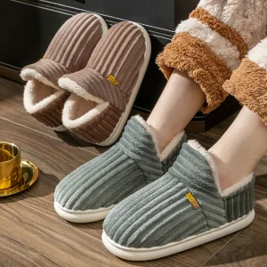 Pantofole in pelliccia di peluche moda Pallene per donna uomo inverno Indoor Fluffy Warm Fuzzy House pantofole Outdoor Fuzzy Soft Furry Slipper 1