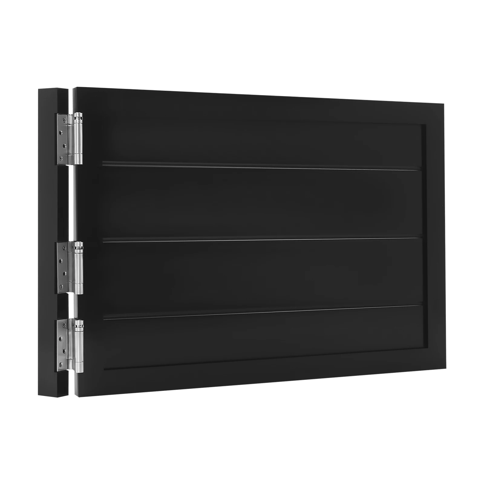 Porta divisoria in legno massello con cerniere a molla, 180 ° Altalena, protezione della privacy, installazione semplice, superficie liscia per un facile 4