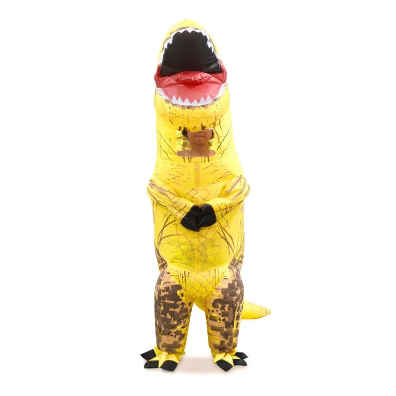 2025 Costume di Halloween Party Dinosaur Costume gonfiabile Cosplay Tyrannosaurus Costume gonfiabile Costume da spettacolo teatrale 5