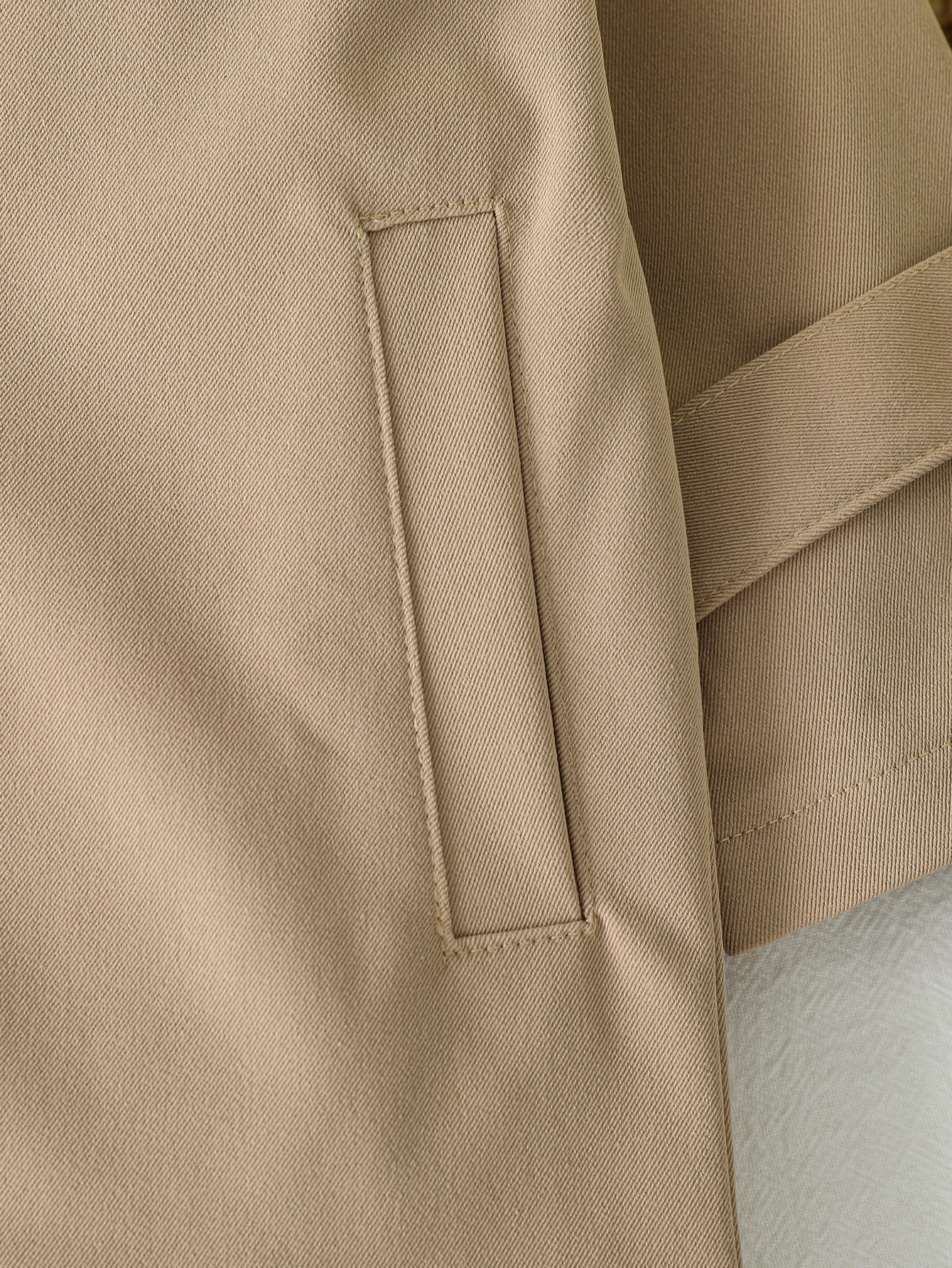 2025 New Fashion Baby Boys Trench Coat Autunno/Inverno Giacca a maniche lunghe Baby Doppio petto Cardigan Vestiti per 1-3Y 5