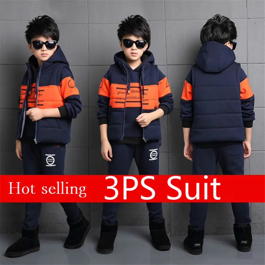 Ragazzi vestiti tuta sportiva abbigliamento casual per ragazzi 3ps set 2023 autunno lettera due pezzi abbigliamento per bambini set abbigliamento tuta per bambini 4