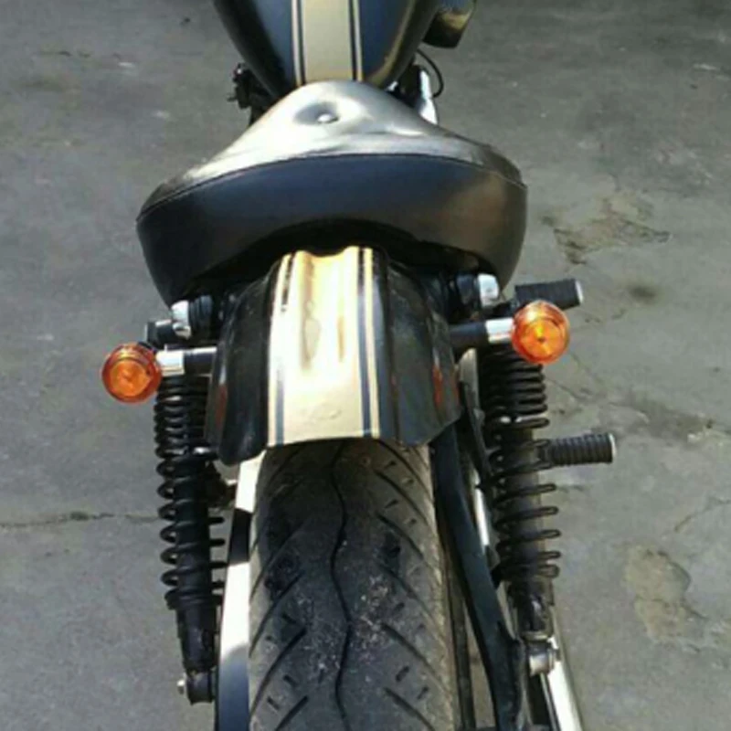 Universale M10 12V Moto Indicatori di direzione Luci Indicatore Lampada Per Cafe Racer XV125 400 250 VTX1300 Indicatori di direzione luce 6