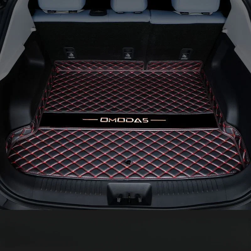 Tappetino per bagagliaio per auto per Chery Omoda 5 Accessori 2023 2024 Tappetino principale Retrofitting Il speciale cuscinetto per bagagliaio per auto per la decorazione di interni 6