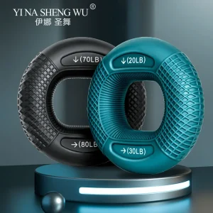 Anello per pinza per dito in silicone Anello per rinforzare i muscoli della mano Anello per allenamento per dito da polso Esercizio espansore carpale Dispositivo per allenamento fitness 1