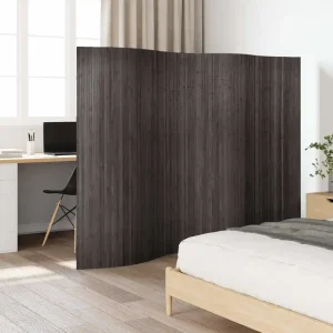Divisorio in bambù grigio 250x165 cm Prodotti per la decorazione della casa, schermi divisori, schermi privacy 1