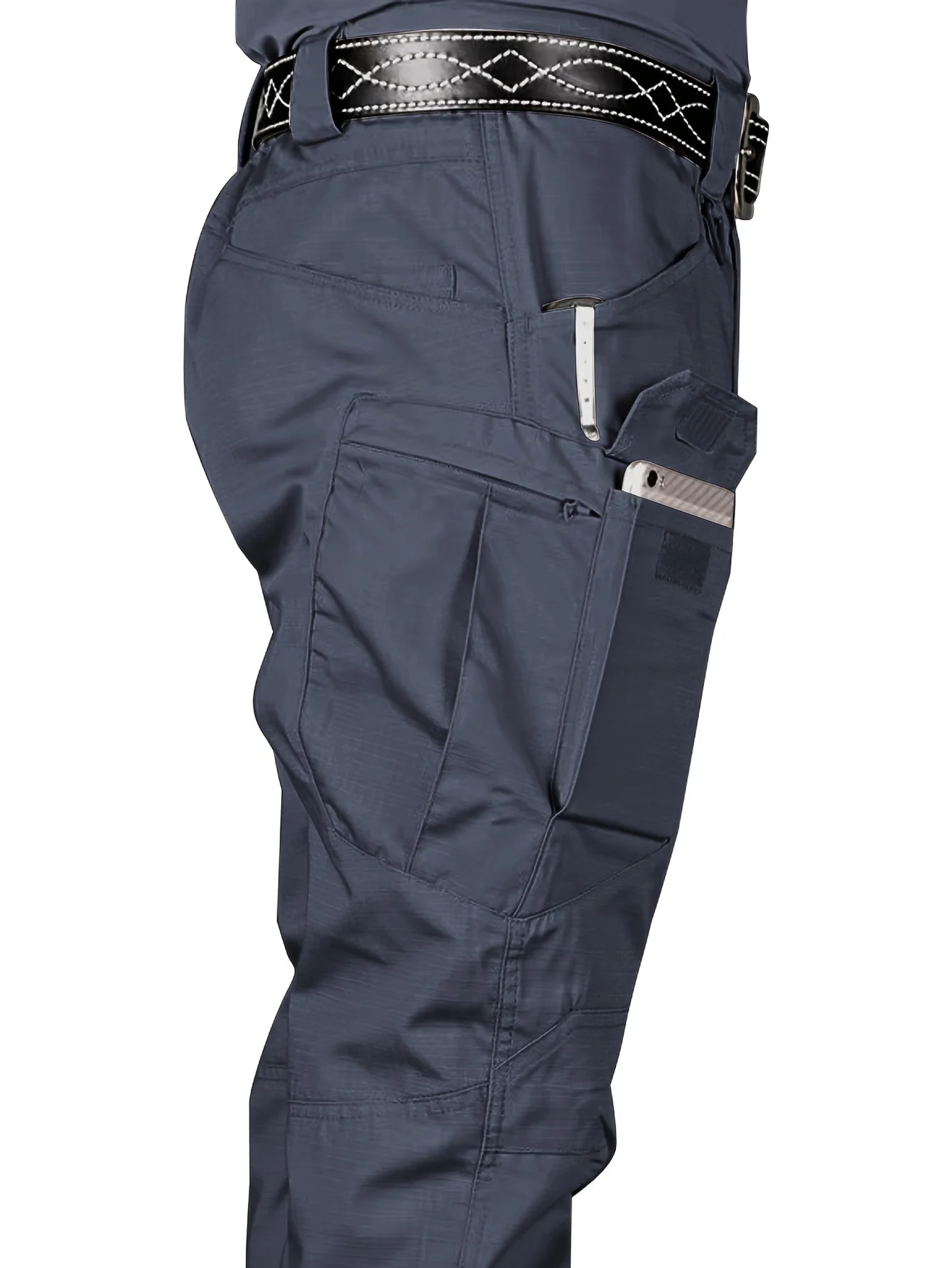 Pantaloni tattici multifunzionali da esterno da uomo, pantaloni sportivi da trekking multitasche per esterni, idrorepellenti, resistenti all'usura 1