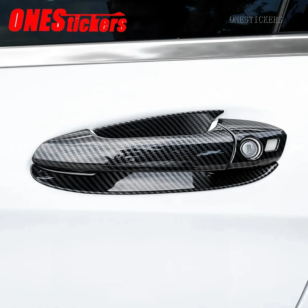 Per Mercedes Benz A CLA GLA Classe W176 C117 Coupé W117 X156 2013-2019 Accessori Auto Maniglia Della Porta Esterna Ciotola Trim Telaio di Copertura 1