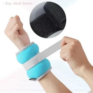 【M】 1 paio di pesi alla caviglia regolabili (0,25 kg * 2 pezzi) Cinghie per braccia in neoprene per fitness Aerobica Terapia fisica per donne Uomini Bambini 1