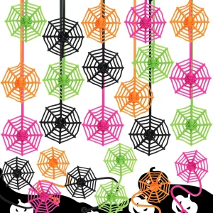 12-100 pezzi di ragnatela di Halloween mani appiccicose giocattoli ragnatela appiccicosa per bambini sacchetti di regali imbottitori per la fornitura di bomboniere per feste di Halloween 1