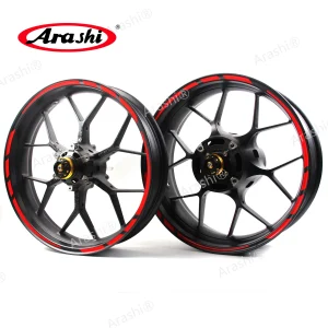 Moto Universale Anteriore Ruota Posteriore Cerchione Decalcomanie Ruote Wateroroof Adesivo Per KAWASAKI Z900 Z1000 Ninja Accessori 1