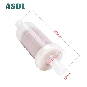 10mm Universale Benzina Gas Olio Benzina Filtro Carburante per HONDA KAWASAKI YAMAHA SUZUKI Street Dirt Bike ATV Moto 1