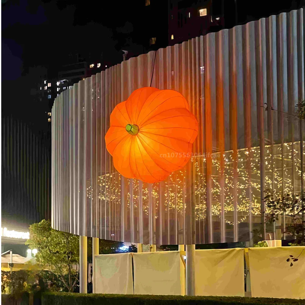 2.4M/8FT Gonfiabili di Halloween Grandi Zucche Modello da Cortile Luci a LED Incorporate All'aperto per Giardino Prato Vacanze Puntelli Tema Decorativi 3