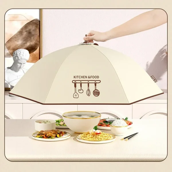 Copertura isolante per alimenti Copertura invernale pieghevole antipolvere per tavolo da pranzo Copertura per alimenti Copertura per utensili per verdure di riso Accessori per gadget da cucina 4