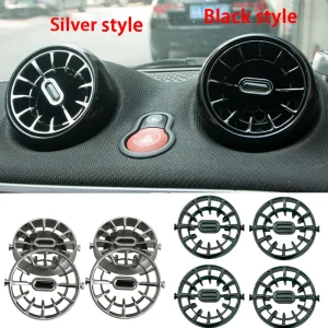 4 pz Cruscotto Sfiato Sostituzione Uscita Aria Direzione del Vento Regolazione Vortex Per Mercedes Smart 453 Fortwo Forfour Parti di Automobili 1