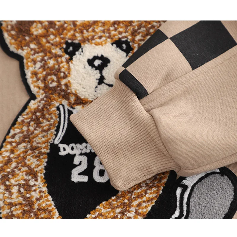 Nuova primavera autunno neonati maschi vestiti vestito bambini ragazze cartone animato t-shirt pantaloni 2 pz/set bambino Costume Casual bambini tute 5