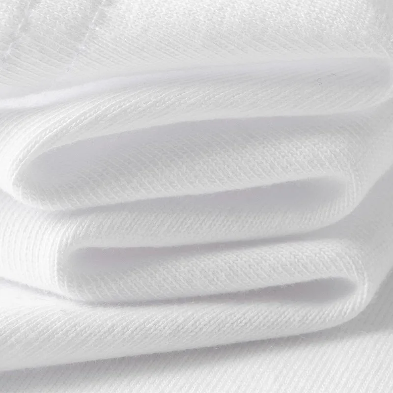 American Funny Print T-shirt bianca da uomo Autunno Inverno 2025 Nuovo 100% cotone maniche lunghe Sport Gym T-shirt Y2k Top abbigliamento uomo 6