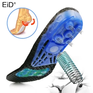 Supporto per arco plantare ortopedico in silicone EVA Spring Solette inserti piedi piatti scarpe ortesi solette per suola Fascite plantare, cura dei piedi 1