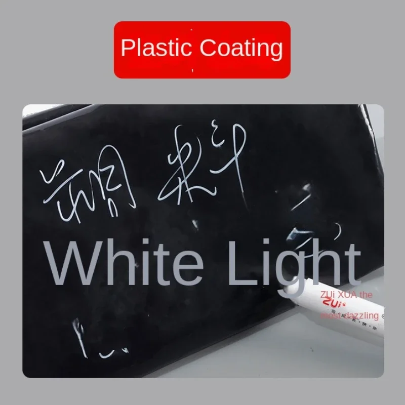 1/3/5 pezzi per pennarello bianco in metallo penna Gel in plastica impermeabile oleosa scrittura disegno penna Graffiti cancelleria materiale scolastico 5