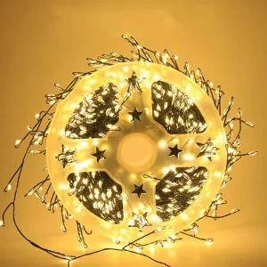 Luci a stringa petardo a LED Spina UE/USA Telecomando Ghirlanda di Halloween Luce fata per la decorazione natalizia della festa nuziale 1