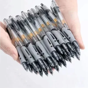 13/30 pz Penne Gel Retrattili Set Nero/Rosso/Blu Inchiostro Penna A Sfera per la Scrittura Ricariche Accessori Per Ufficio Materiale Scolastico di Cancelleria 1
