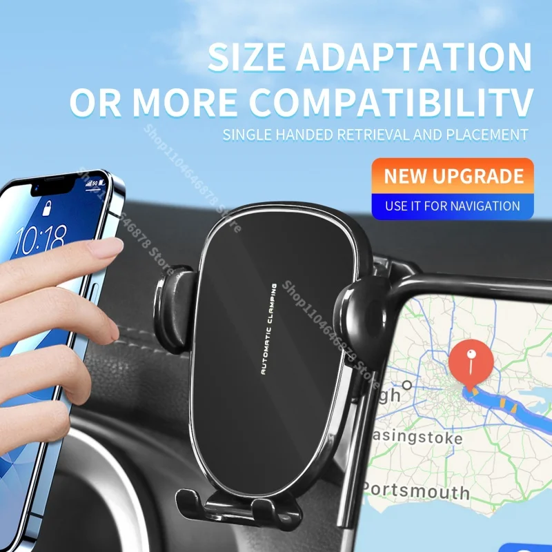 Per Volkswagen ID3 ID4 ID.Buzz 2025 12.9 "Schermo di Infotainment Base fissa Caricatore Wireless Supporto per telefono per auto Accessori auto 5