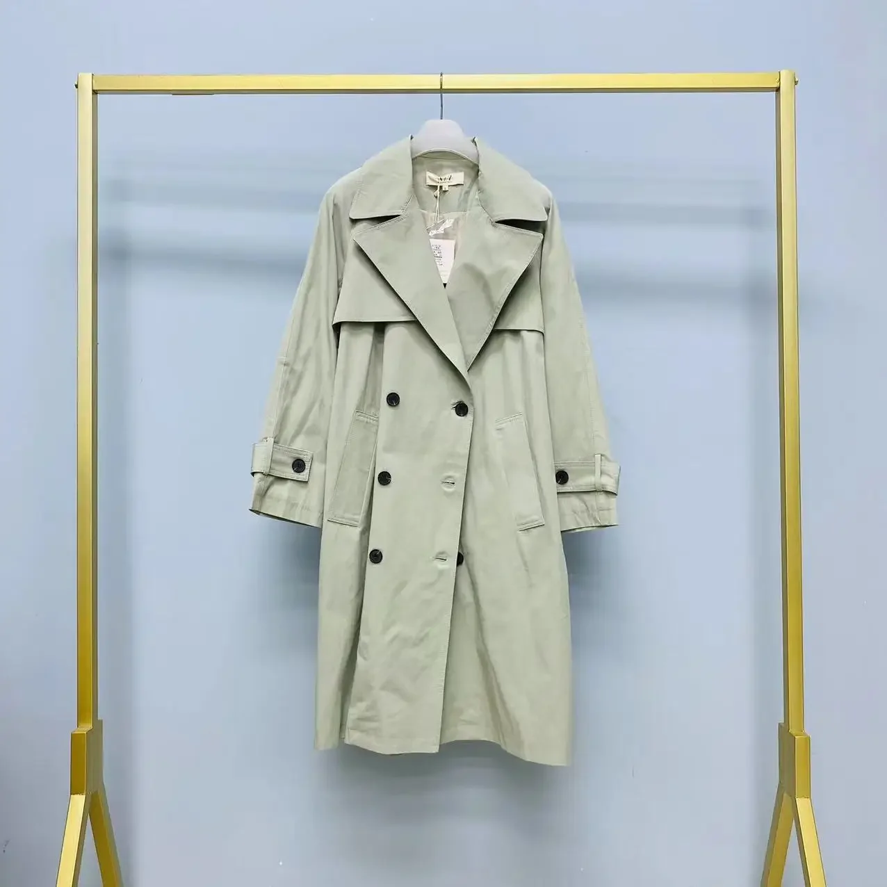 6895 Cappotto in cotone Manica intera Lunghezza Origine Cina Abbigliamento donna Giacca a vento Cappotto Capispalla da donna alla moda ed elegante 2