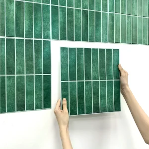 Adesivo da parete 3D pannello murale 3D autoadesivo Peel and Stick Backsplash per piastrelle impermeabile da cucina 1