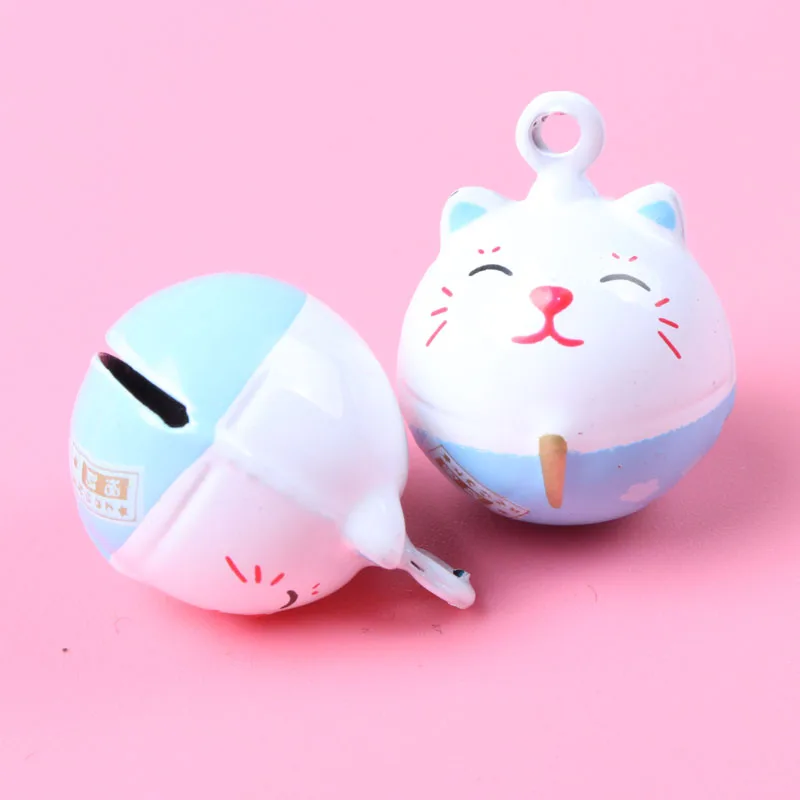 Jingle Bells Della Miscela Fortunato Gatto di Ferro Branelli Allentati Piccolo per il Partito di Natale Albero Di Natale Decorazione Accessori Per La Casa di Ornamen 1 pz 20 x 17mm 3