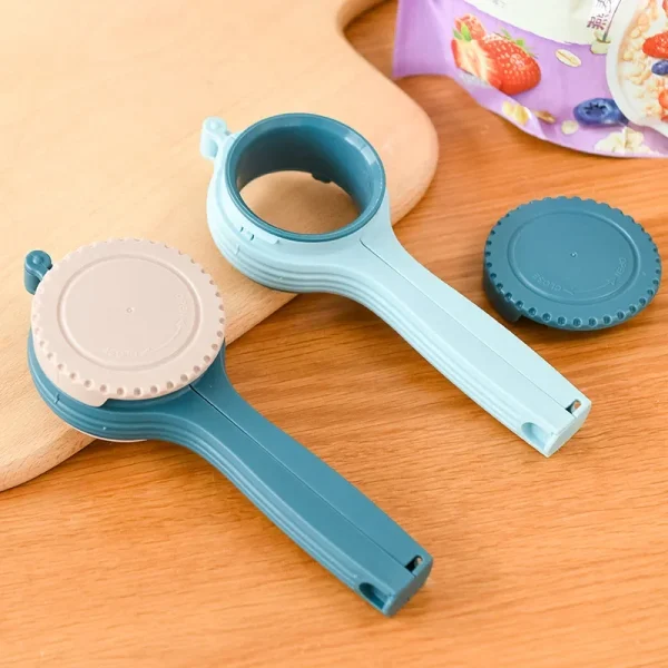 Clip di tenuta grandi Clip sigillante per tappo in plastica con beccucci per versare Clip per conservare la freschezza per riporre snack e caramelle 2