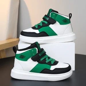 Scarpe per bambini di marca di lusso Sneaker per ragazzi Autunno Comode scarpe da basket per bambini di alta qualità Design Sneaker sportiva per ragazzi 1