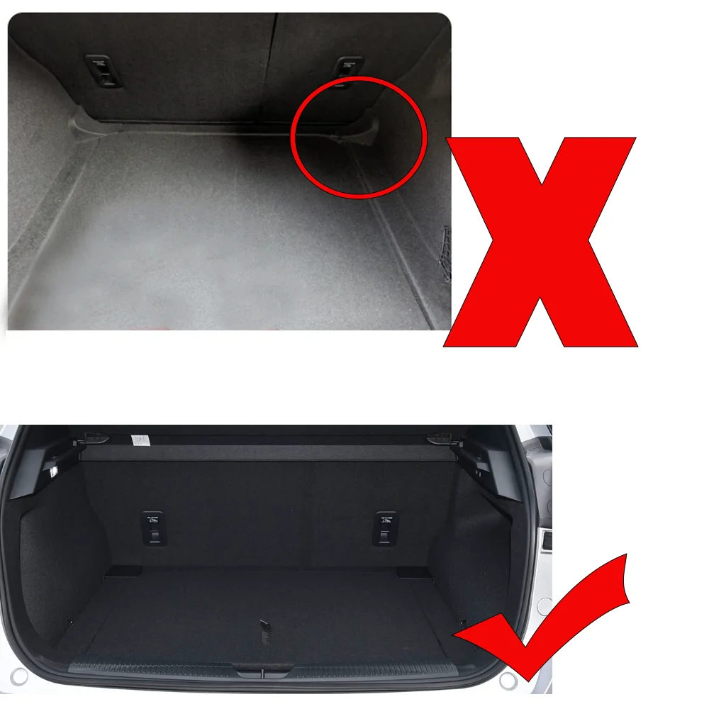 Tappetino per bagagliaio di un'auto per MG 4 MG4 MuLan EV EH32 2022 ~ 2025 2023 2024 Tappeto per bagagli Vassoio impermeabile Cargo Boot Pad Liner Accessori di copertura 2