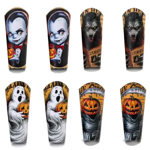 Polsino stampato retrò medievale Halloween cosplay oggetti di scena paramani abbigliamento 1